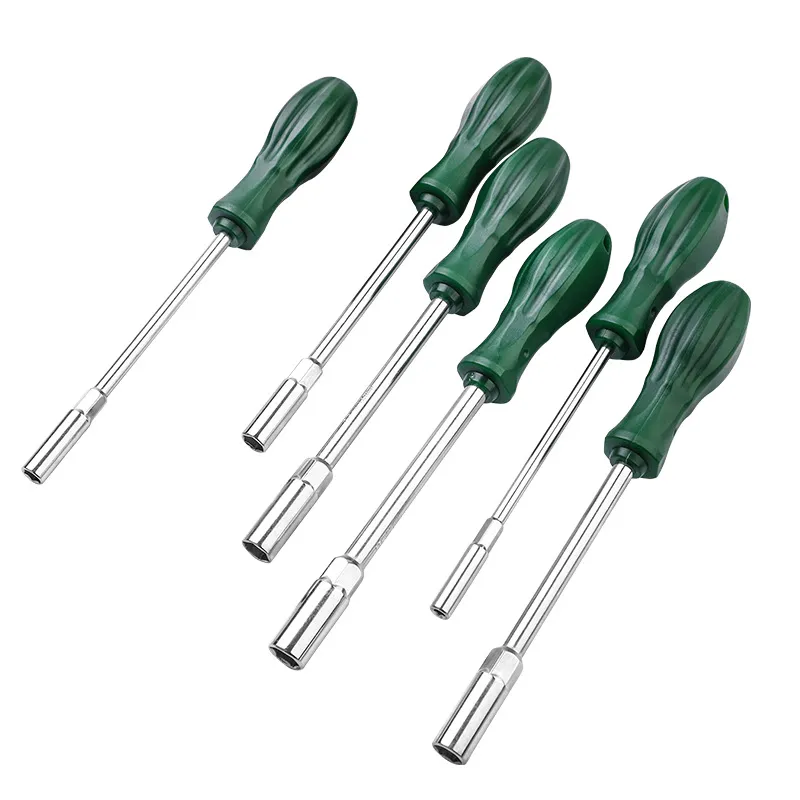 Multifunctional Socket Screwdriver Set with Extra Long Hex Bits – 2-in-1 Ratchet Wrench & Screwdriver, Professional Hand Tool Kit for DIY, Automotive & Household Repair